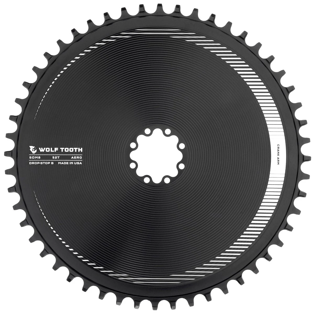 Aero Direct Mount Chainring for SRAM 8-Bolt Gravel / Road Cranks - Image 10