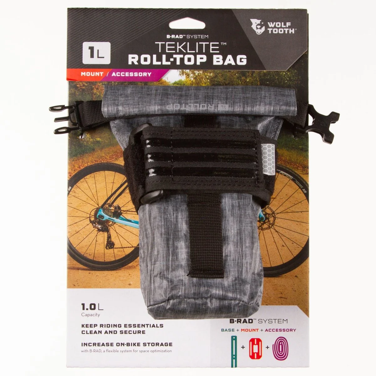 B-RAD TekLite Roll-Top Bag 1L - Image 6